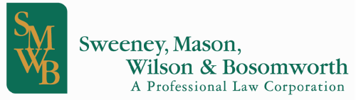 Supporting the Los Gatos Community Foundation Sponsor Sweeney, Mason, Wilson and Bosomworth, a Professional Law Corporation specializes in Civil Litigation, Construction Law, Corporate and Business law
