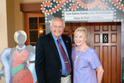 Ed Sthal and Marlyn Rasmussen attended the 2014 Los Gatos Community Foundation Fund Raising Event