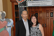 Mr and Mrs Ng attended the 2014 Los Gatos Community Foundation Fund Raising Event