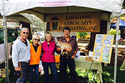 Another of the posters from the Los Gatos community Foundation display participating in the Earth Day celebration